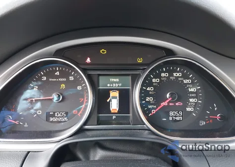 2013 Audi Q7 3.0T S Line Prestige из США, поврежденный, VIN WA1DGAFE2DD012052